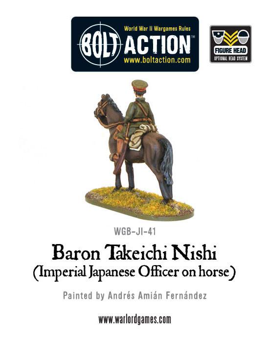 Baron Nishi (Imperial Japanese officer on horse)