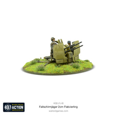 Fallschirmjager 20mm Flakvierling 38 AA-gun (1943-45)