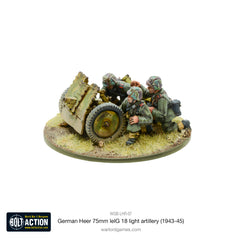 German Heer 75mm leIG 18 light artillery (1943-45)