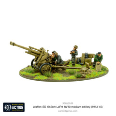 Waffen-SS 10.5cm LeFH 18/40 medium artillery (1943-45)