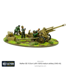 Waffen-SS 10.5cm LeFH 18/40 medium artillery (1943-45)