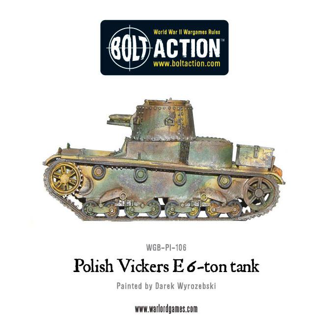 Polish Vickers E 6-ton tank