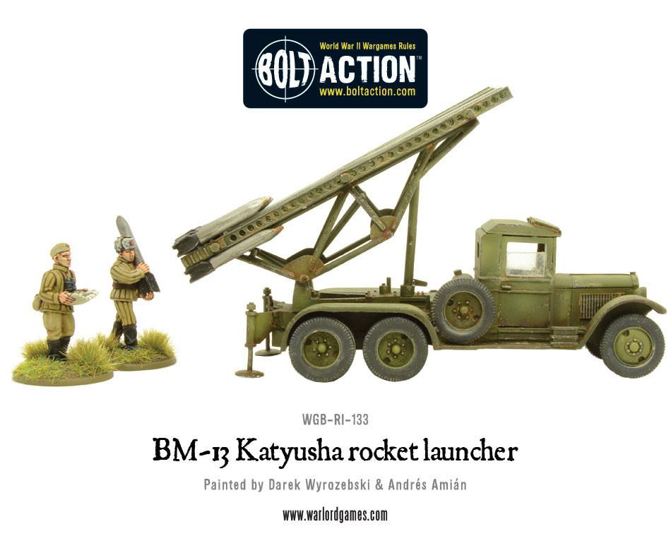 BM-13 Katyusha rocket launcher