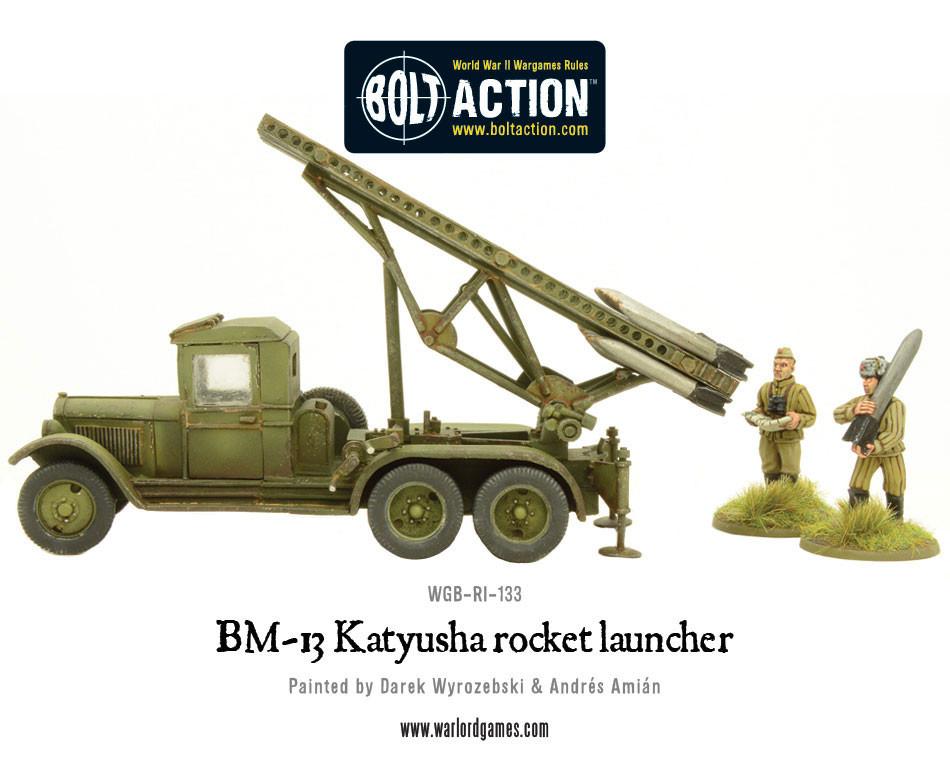 BM-13 Katyusha rocket launcher