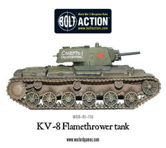 KV-8 flamethrower tank