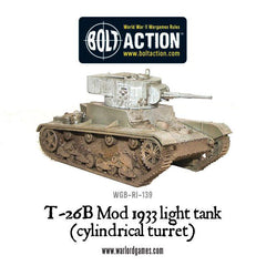 T-26B Mod 1933 light tank (cylindrical turret)