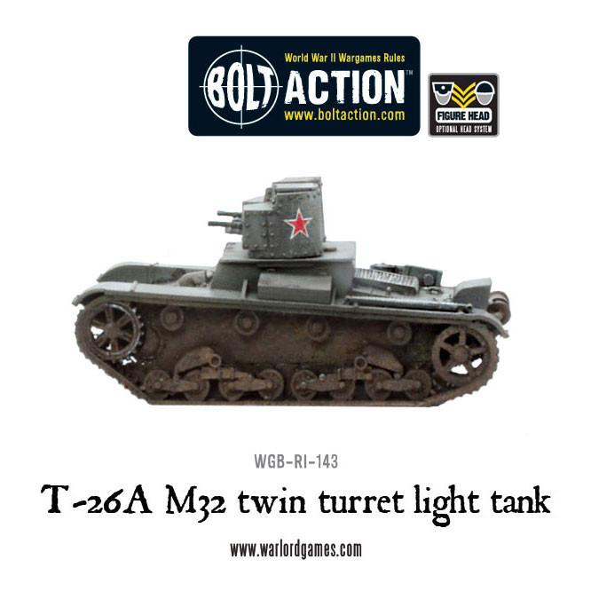 T-26A M32 twin turret light tank