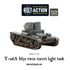 T-26A M32 twin turret light tank