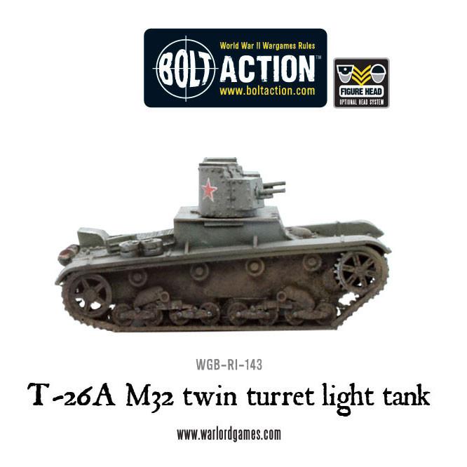 T-26A M32 twin turret light tank