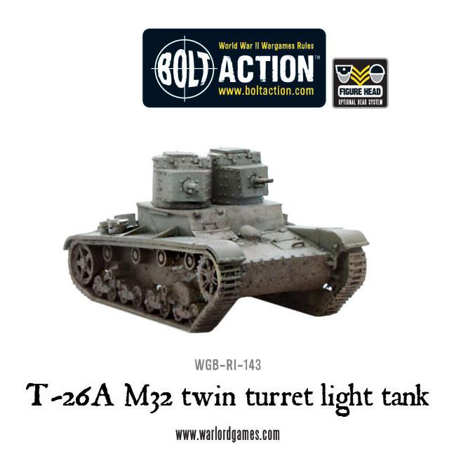 T-26A M32 twin turret light tank