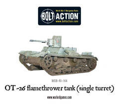 OT-26 flamethrower tank (single turret)