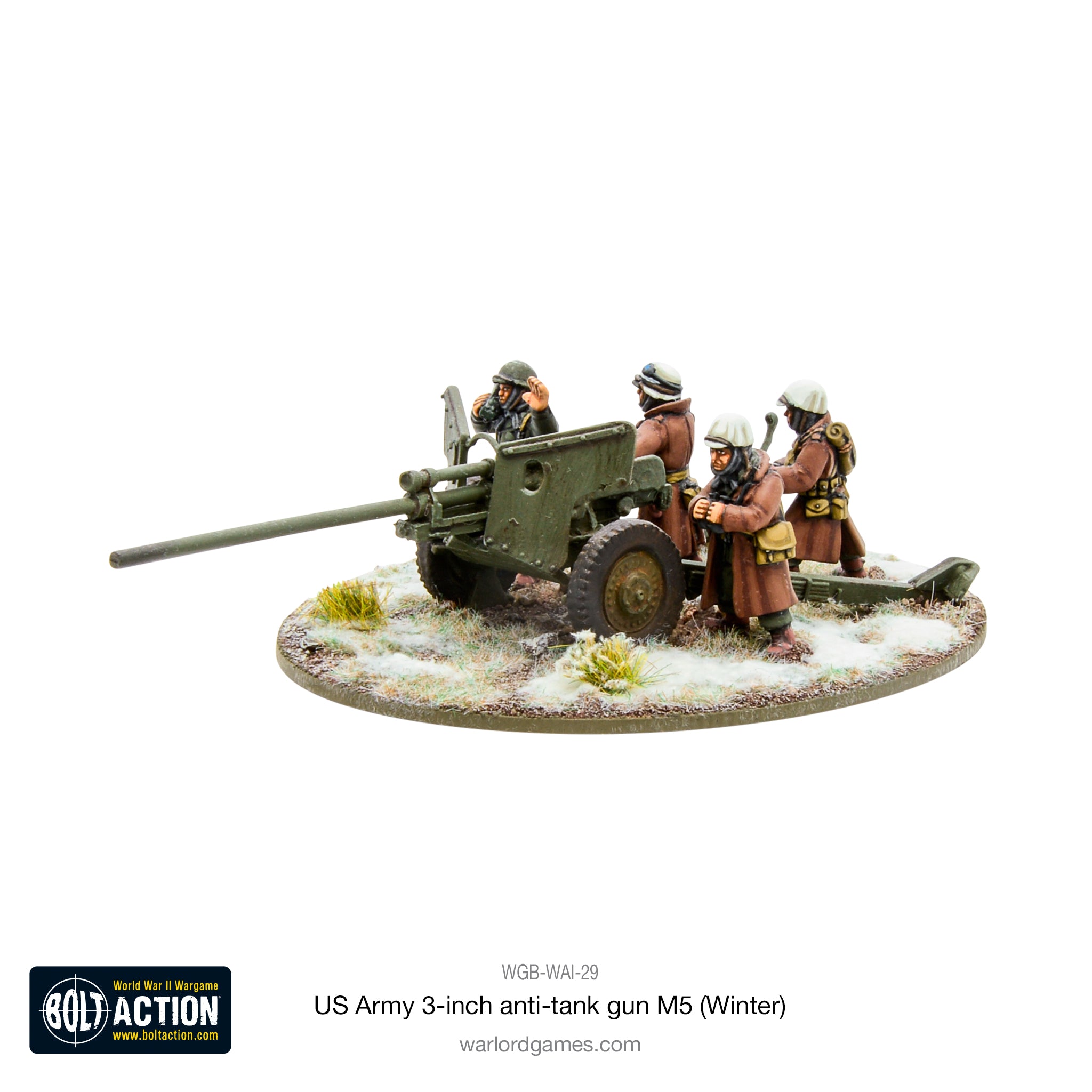 US Army 57mm anti-tank gun M1 (Winter)