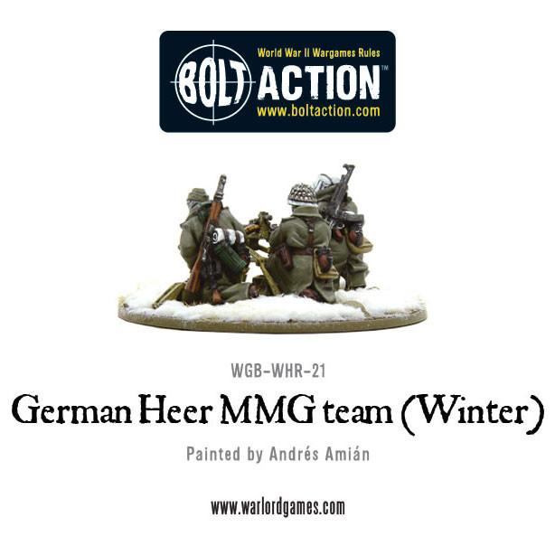 German Heer MMG team (Winter)