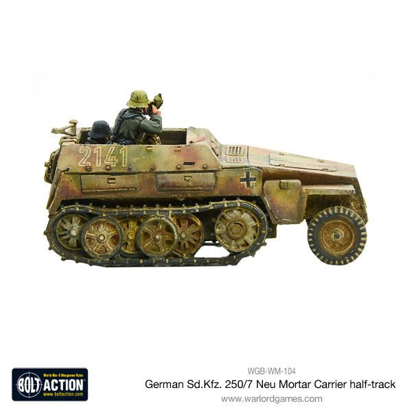 Sd.Kfz 250/7 Neu Mortar Carrier half track