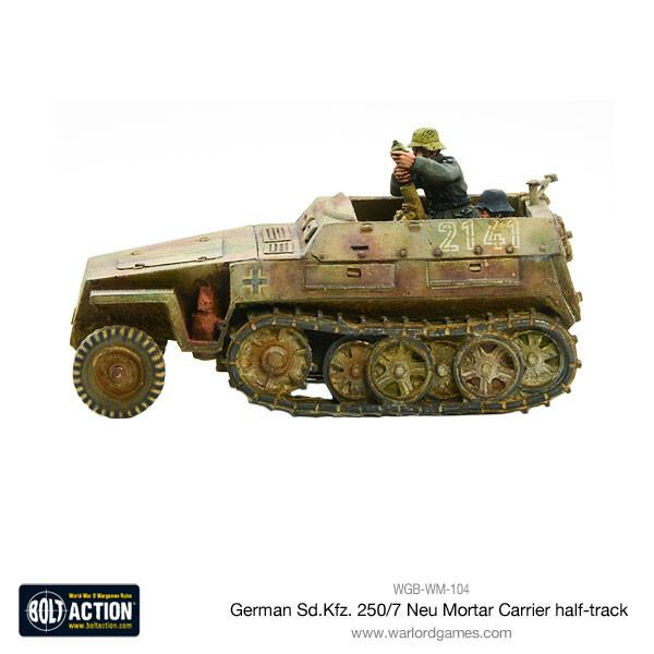 Sd.Kfz 250/7 Neu Mortar Carrier half track