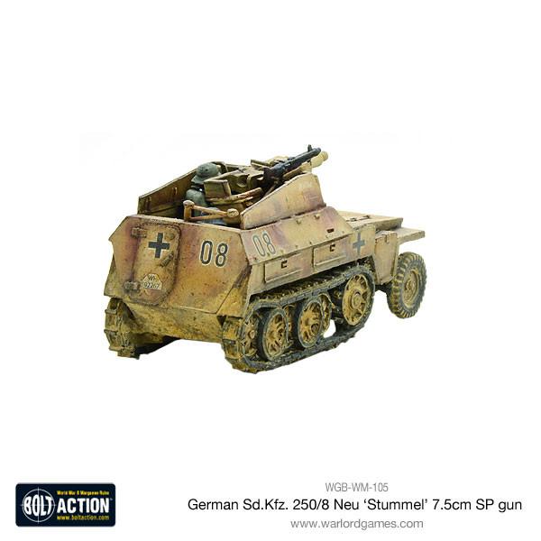 Sd.Kfz 250/8 Neu 'Stummel' 7.5cm SP gun