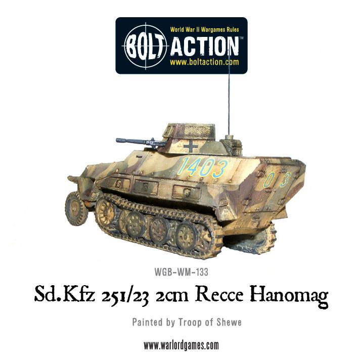 Sd.Kfz 251/23 2cm Recce Hanomag