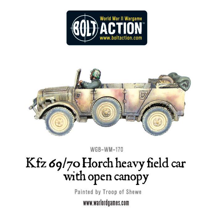 Open-topped Kfz 69/70 Horch 1a