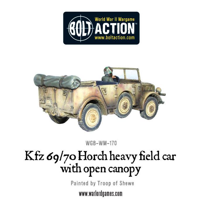 Open-topped Kfz 69/70 Horch 1a