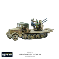 Fallschirmjager Sd.Kfz 7/1 quad FlaK