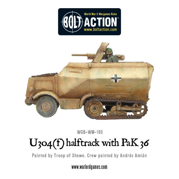 U304(f) halftrack with PaK 36