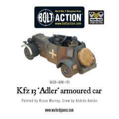 Kfz 13 'Adler' German armoured car