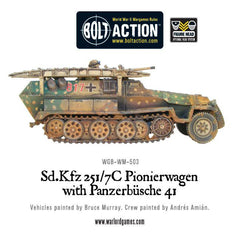 Sd.Kfz 251/7C Pionierwagen with panzerbuchse 41