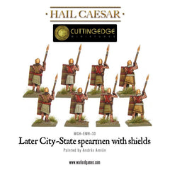 Later City-State spearmen with shields