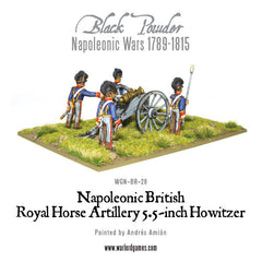 Napoleonic British Royal Horse Artillery 5.5-inch Howitzer