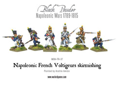 Napoleonic French Voltigeurs skirmishing