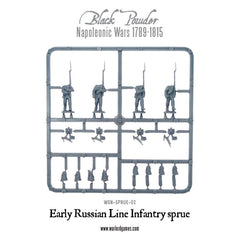 Early 1809 Russian Line Infantry Sprue