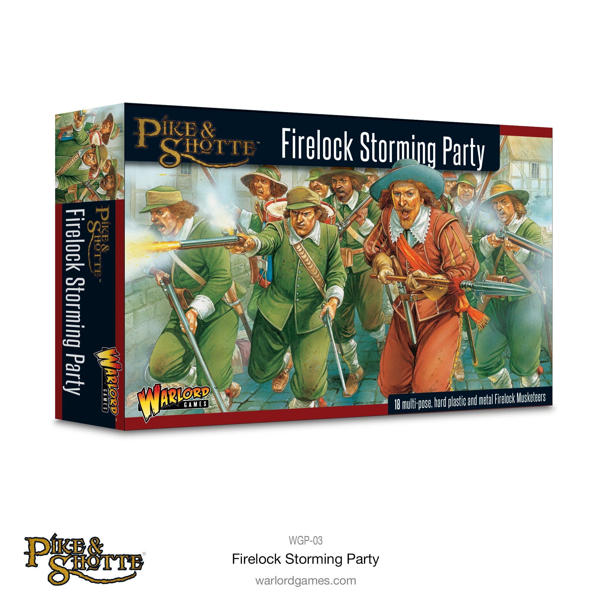 Firelock Storming Party plastic boxed set