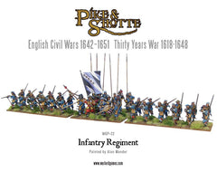 Pike & Shotte Infantry Regiment plastic boxed set