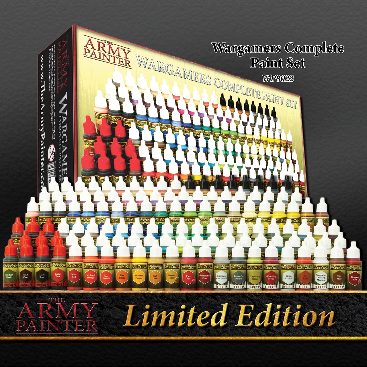 Warpaints Complete Wargamers Paint Set (Ltd Ed)