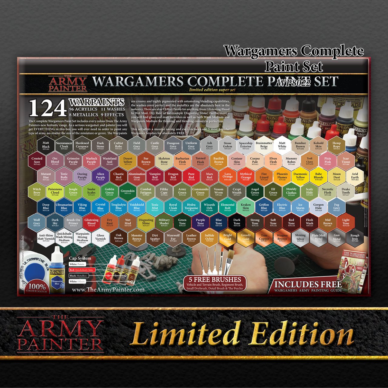 Warpaints Complete Wargamers Paint Set (Ltd Ed)