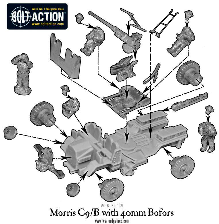 Morris C9/B with 40mm Bofors