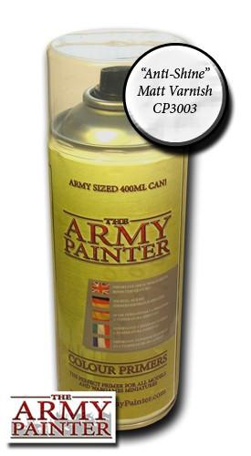 The Army Painter: Anti-Shine, Matt Varnish (400ml) –