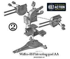 Waffen-SS 20mm Flakvierling 38 AA-gun (1943-45)