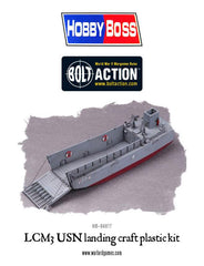 Plastic LCM3 USN landing craft