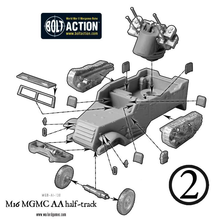 M16 MGMC AA half-track