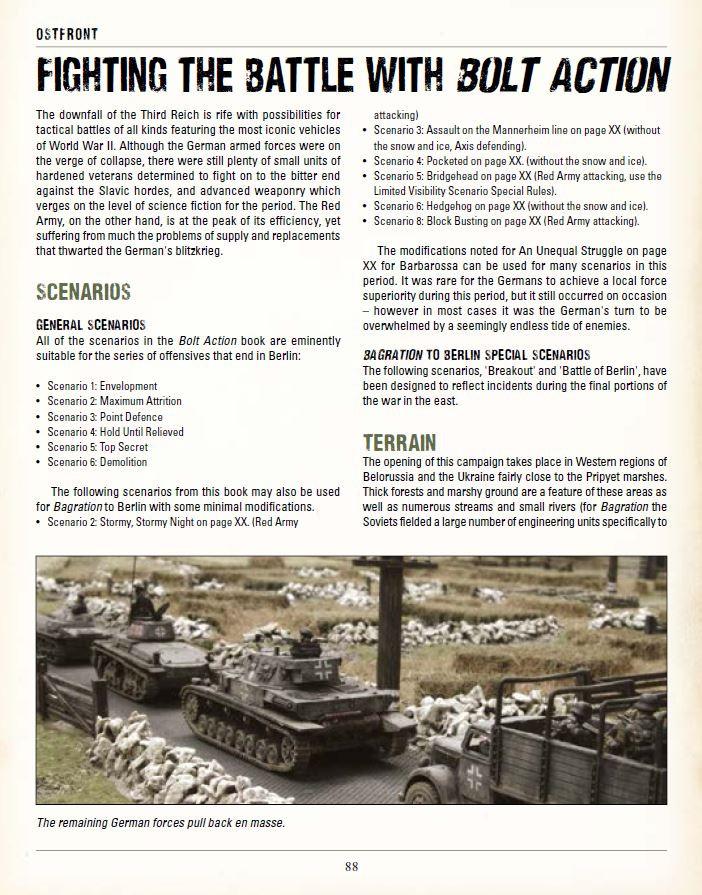 Ostfront: Barbarossa to Berlin - Bolt Action Theatre Book