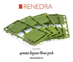 40mm Square Base pack