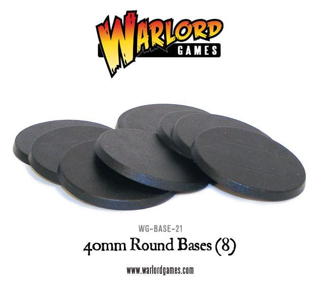 40mm Round Bases (8)