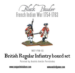 French Indian War 1754-1763: British Regular Infantry boxed set