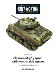 Sherman M4A3 (75mm) with wooden armour