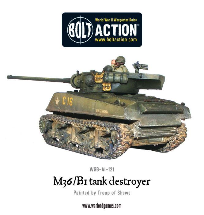 M36/B1 tank destroyer