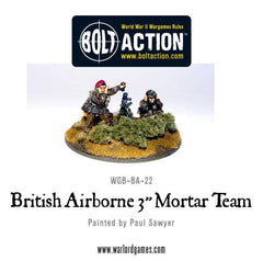 British Airborne 3" Medium Mortar Team