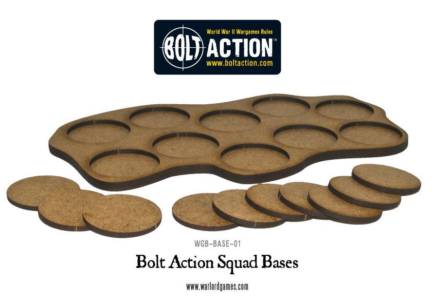 Bolt Action Squad Bases