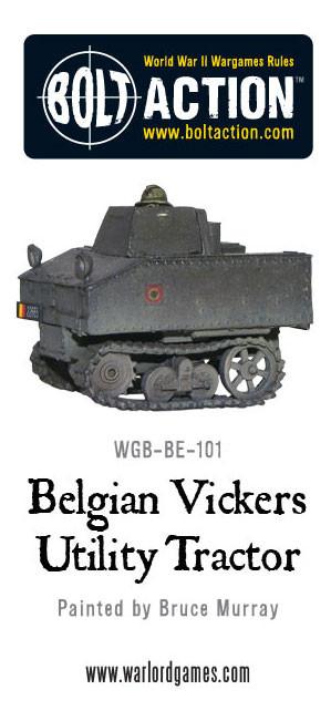 Belgian Vickers Utility Tractor