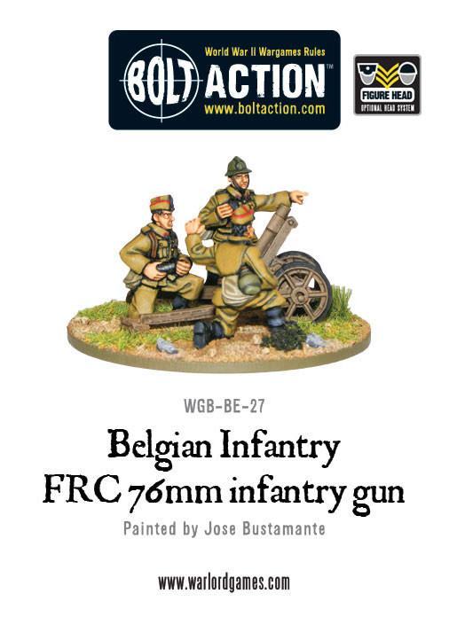 Belgian FRC 76mm infantry gun